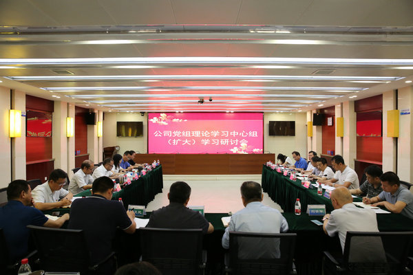 suncitygroup太阳集团公司党组理论学习中心组开展主题教育第五次集中学习研讨