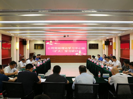 suncitygroup太阳集团公司党组理论学习中心组开展主题教育第五次集中学习研讨